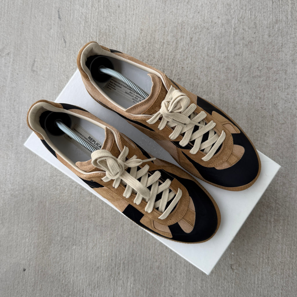 Maison Margiela Abstract Tan Black Gats 41/8