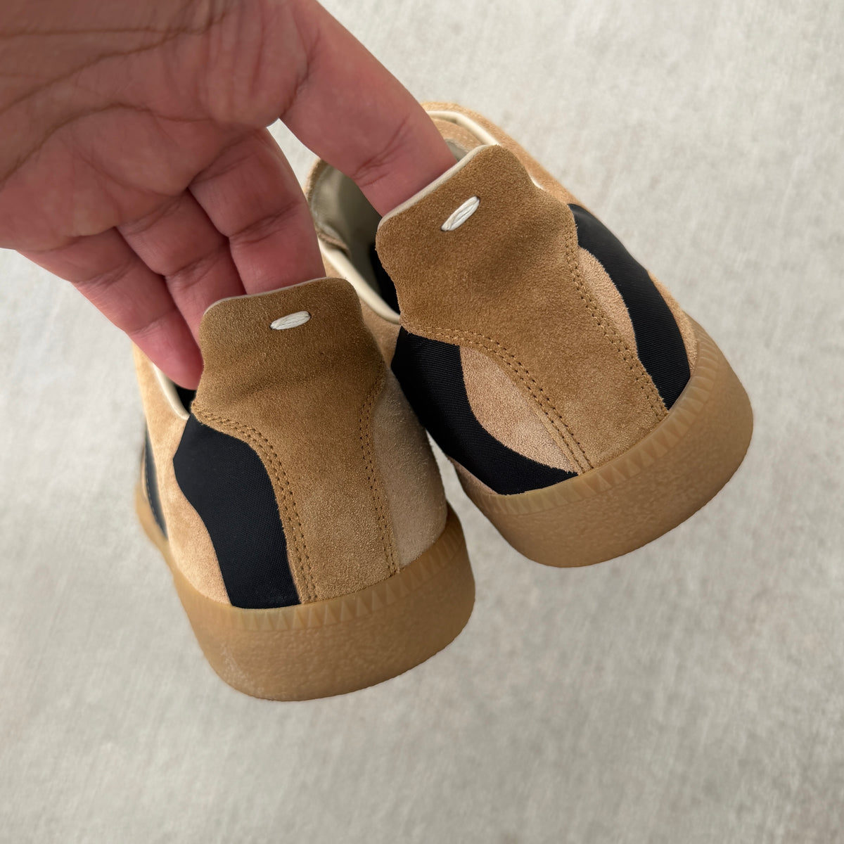 Maison Margiela Abstract Tan Black Gats 41/8
